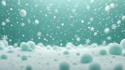 The primary subject of the image is a snowy scene with a blue background. The setting appears to be a winter landscape, possibly a snowy mountain or a snowy field. The visual style of the image is a combination of photo and digital art, creating a unique and captivating representation of the snowy environment. The dominant colors in the image are blue and white, which contribute to the overall mood of the scene, evoking a sense of tranquility and beauty.